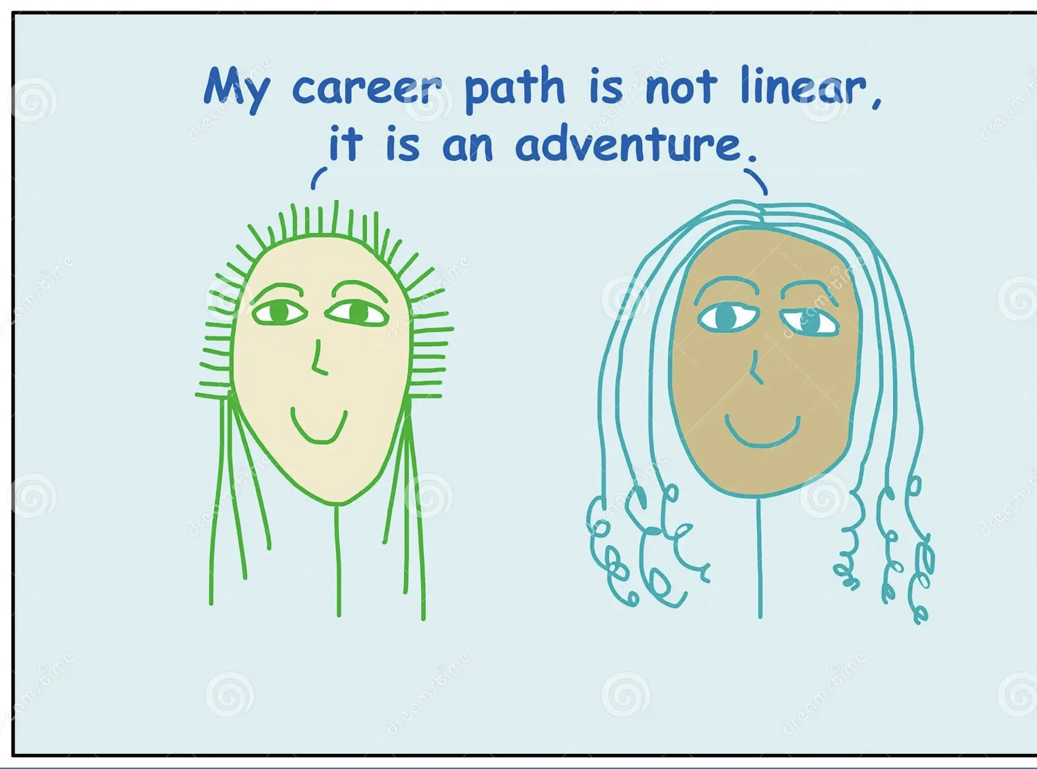 Nonlinear Career, Strange Resume, Zero Apologies